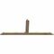 Ekena Millwork Portland Rough Sawn Timber Gable Bracket, Douglas Fir, 72"W x 27"H x 2"D x 4"F, 9/12 Pitch GBW072X27X0204POR00RDF - alternate 2